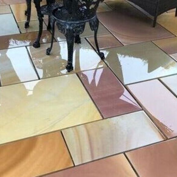 Indian Paving in Sheffield